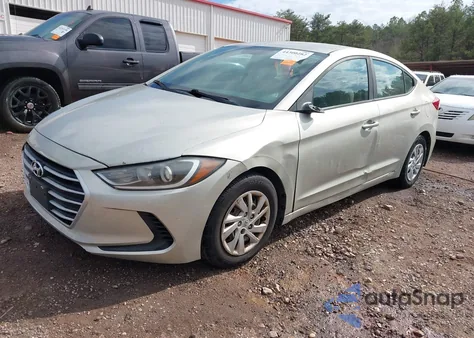 2017 Hyundai Elantra Se z USA, uszkodzony, nr VIN 5NPD74LF8HH112127